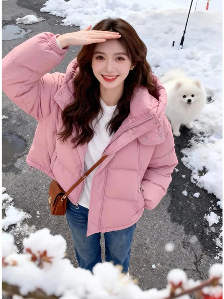 Теплая хлопковая куртка 2026: Зимняя, практичная, легкая, повседневная, для поездок на работу, в корейском стиле, свободного кроя, с длинными рукавами, на молнии
Теплая хлопковая куртка 2026: Зимняя, практичная, легкая, повседневная, для поездок на работу, в корейском стиле, свободного кроя, с длинными рукавами, на молнии