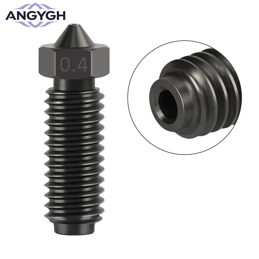 Suitable for Anycubic Kobra 3 3D printer hotend nozzles, two materials: hardened steel and brass, 3D printing parts
Suitable for Anycubic Kobra 3 3D printer hotend nozzles, two materials: hardened steel and brass, 3D printing parts