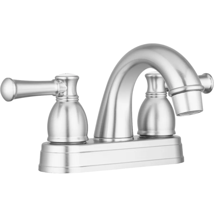 Designer Arc Spout RV Lavatory Faucet - Brushed Satin Nickel
Designer Arc Spout RV Lavatory Faucet - Brushed Satin Nickel
