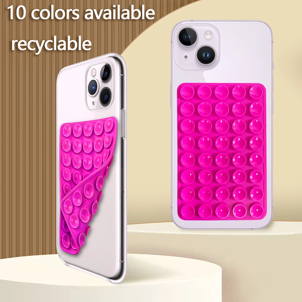 Multi-color Double Sided Silicone Suction Cup Stand Anti-slip Phone Mount Hands-free Pad for Selfie Video Fixing
Multi-color Double Sided Silicone Suction Cup Stand Anti-slip Phone Mount Hands-free Pad for Selfie Video Fixing