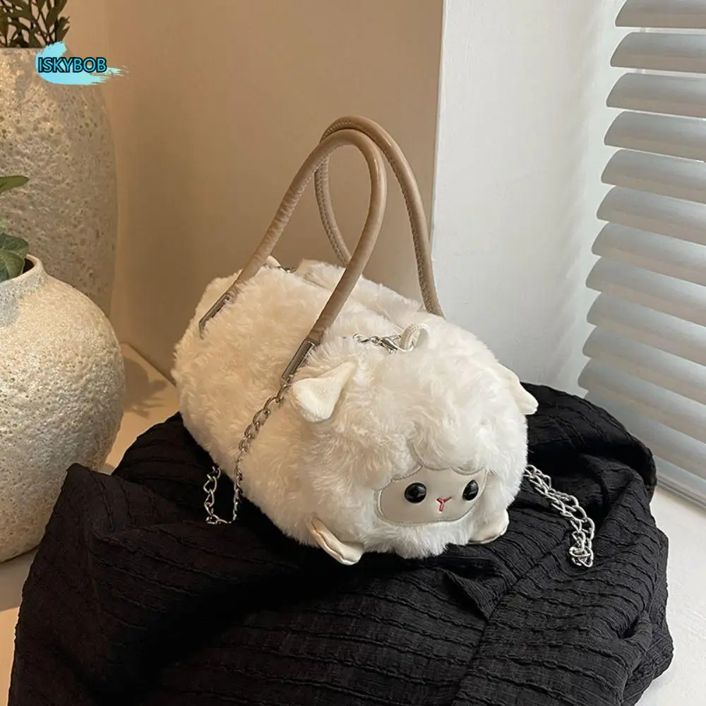 Cute Animal Panda Plush Bag Sheep Large Capacity Crossbody Bag Chain Kawaii Shoulder Bag Female
Cute Animal Panda Plush Bag Sheep Large Capacity Crossbody Bag Chain Kawaii Shoulder Bag Female
