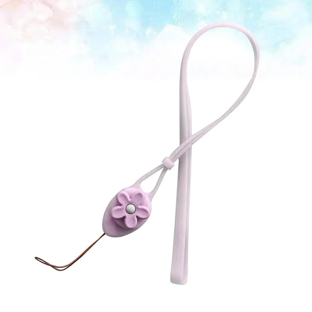 Purple Silicone Flower Decor Phone Cover Lanyard Durable Tough Scalable Mp3 Camera Gaming Device Carrying Strap
Purple Silicone Flower Decor Phone Cover Lanyard Durable Tough Scalable Mp3 Camera Gaming Device Carrying Strap