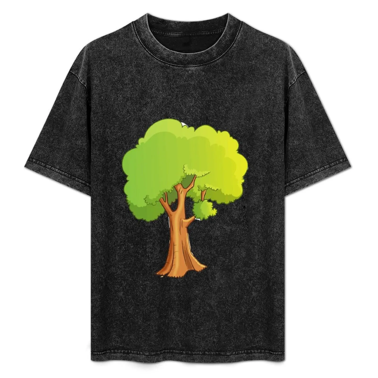 Cartoon Tree T-Shirt Breathable Basic Cotton T-Shirt
Cartoon Tree T-Shirt Breathable Basic Cotton T-Shirt