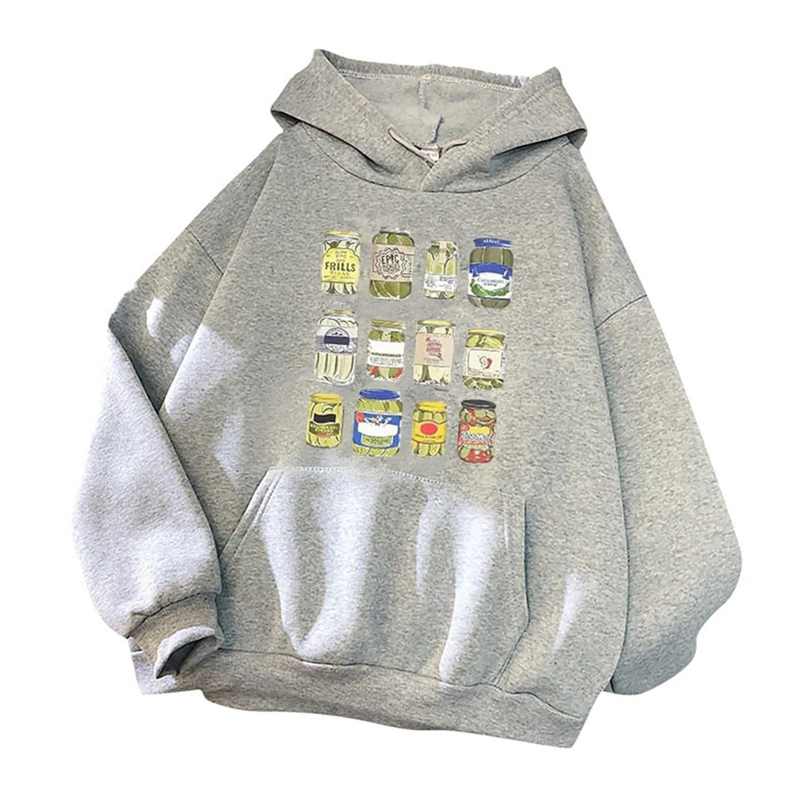 2024 Women Autumn Winter Hoodies Women Korean Style Long Sleeve Loose With Intage Canned Pickles Printing Ladies Casual Wear
2024 Women Autumn Winter Hoodies Women Korean Style Long Sleeve Loose With Intage Canned Pickles Printing Ladies Casual Wear