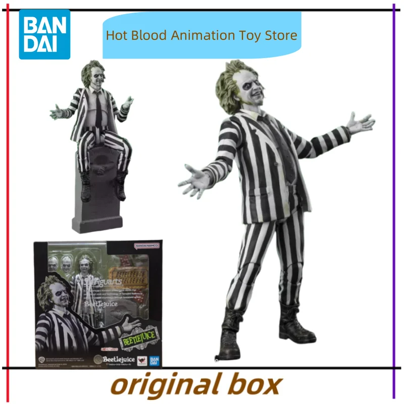 Bandai Figure Model SHF Beetlejuice Anime Figures Toys Collectible Gift for Children Genuine Brand New Unopened Joints Movable
Bandai Figure Model SHF Beetlejuice Anime Figures Toys Collectible Gift for Children Genuine Brand New Unopened Joints Movable