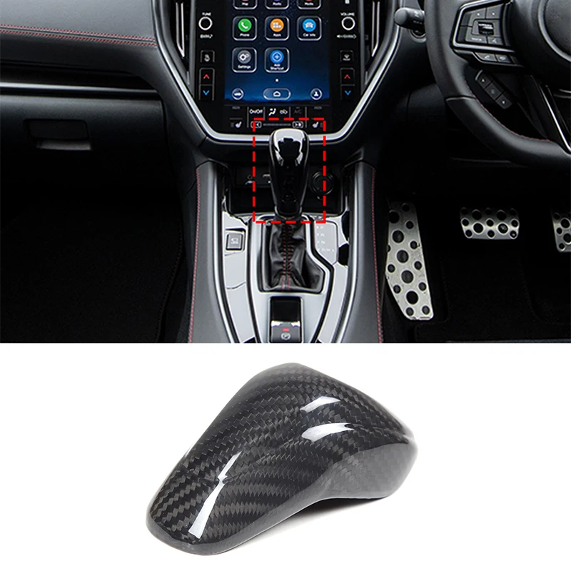 Real Carbon Fiber Car Interior Gear Shift Gear Head Cover Trim Stickers For Subaru WRX 2022 2023 2024 2025 Auto Accessories
Real Carbon Fiber Car Interior Gear Shift Gear Head Cover Trim Stickers For Subaru WRX 2022 2023 2024 2025 Auto Accessories