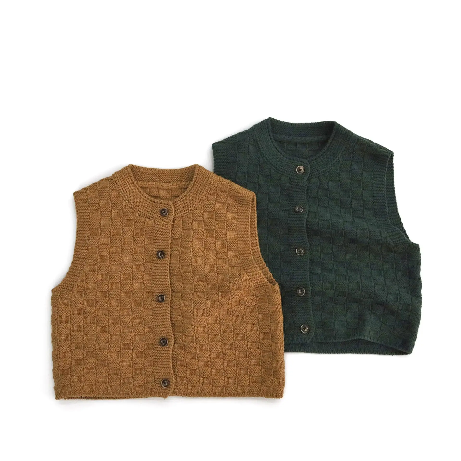 2025 Autumn New Children Sleeveless Knitted Vest Solid Boys Vintage Sweater Cardigan Baby Girls Casual Vest Jacket Kids Clothes
2025 Autumn New Children Sleeveless Knitted Vest Solid Boys Vintage Sweater Cardigan Baby Girls Casual Vest Jacket Kids Clothes