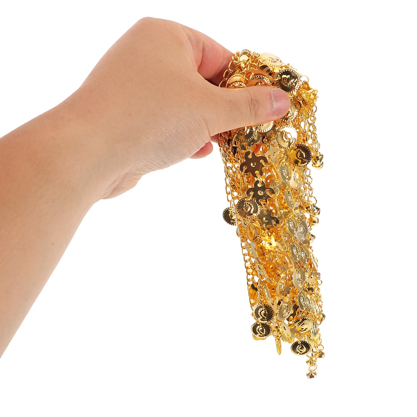 Bohemian Waist Chain Adjustable Metal Belly Dance Belt Tassels Bells Fringe Jewelry Women Party Performance Belt Accessories
Bohemian Waist Chain Adjustable Metal Belly Dance Belt Tassels Bells Fringe Jewelry Women Party Performance Belt Accessories