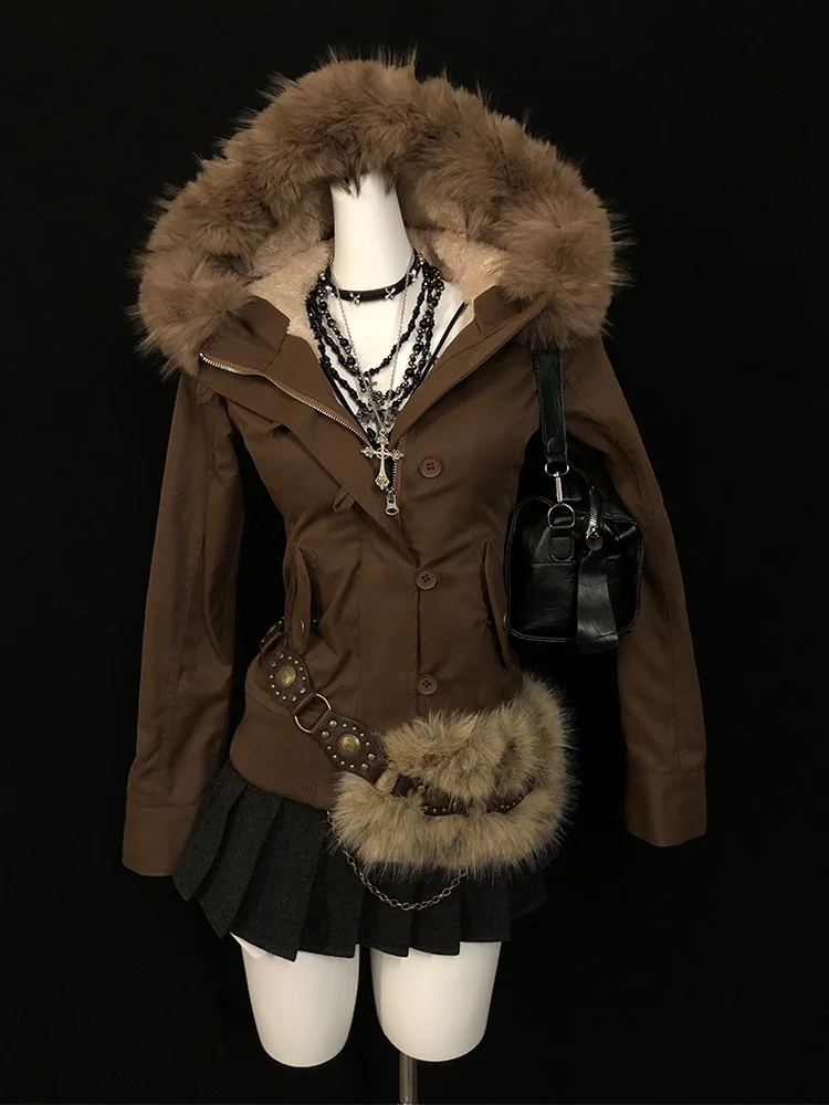 Оригинальный ретро коричневый Fce на подкладке, теплая верхняя одежда, утягивающий топ, осень-зима, модный дизайн, хлопковая смесь, молния C...
Оригинальный ретро коричневый Fce на подкладке, теплая верхняя одежда, утягивающий топ, осень-зима, модный дизайн, хлопковая смесь, молния C...