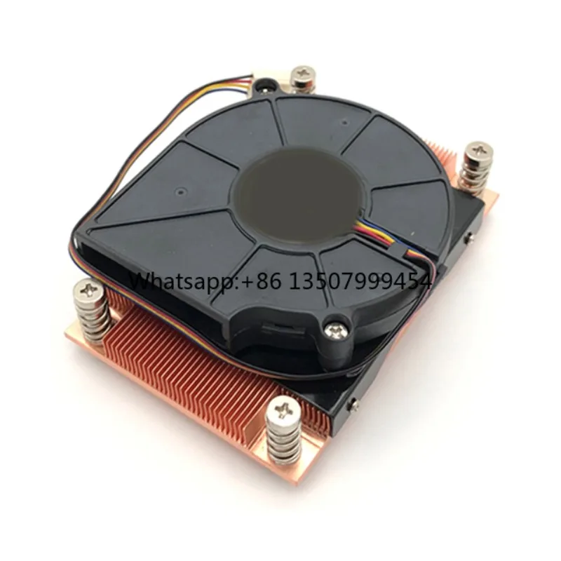Slim ITX 1U Active CPU Cooler with Copper Fin and 75mm 4PIN PWM Fan for LGA2011 Server Air Cooling Heatsink Module
Slim ITX 1U Active CPU Cooler with Copper Fin and 75mm 4PIN PWM Fan for LGA2011 Server Air Cooling Heatsink Module
