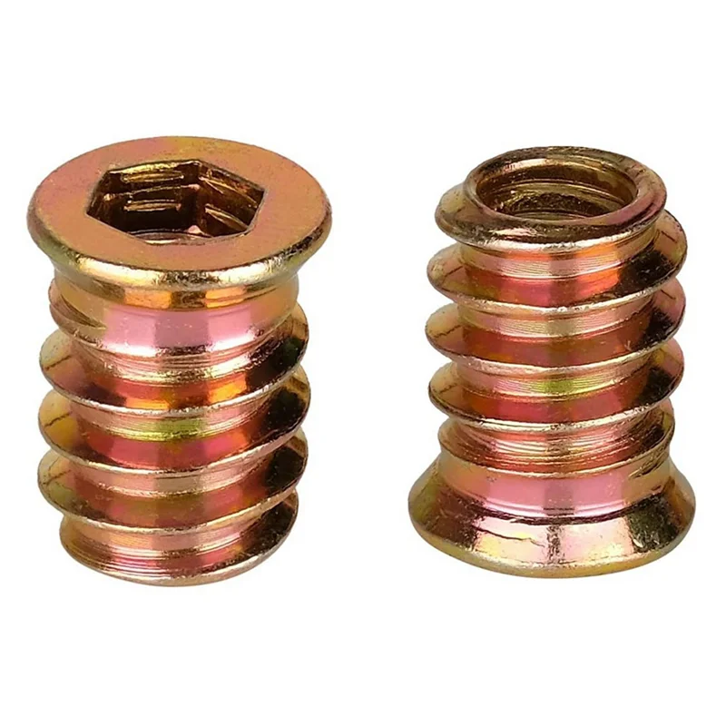 500Pcs M6 X 15Mm Furniture Screw In Nut Threaded Wood Inserts Bolt Fastener Connector Hex Socket Drive-ABUA
500Pcs M6 X 15Mm Furniture Screw In Nut Threaded Wood Inserts Bolt Fastener Connector Hex Socket Drive-ABUA