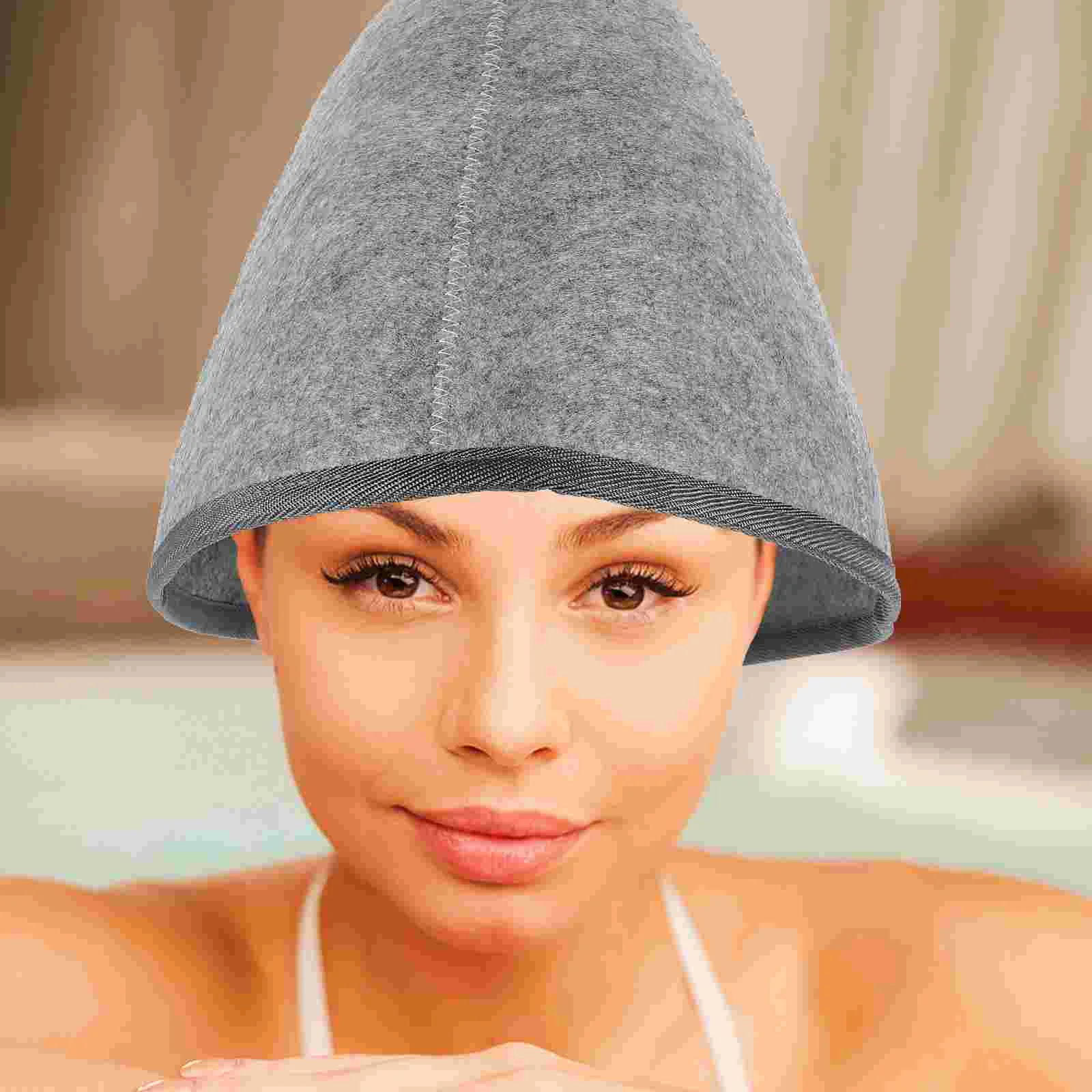 2 Pcs Thick Shower Cap Bath Sauna Hat Felt Hats Water Proof Unisex Cloth for Men Baby
2 Pcs Thick Shower Cap Bath Sauna Hat Felt Hats Water Proof Unisex Cloth for Men Baby