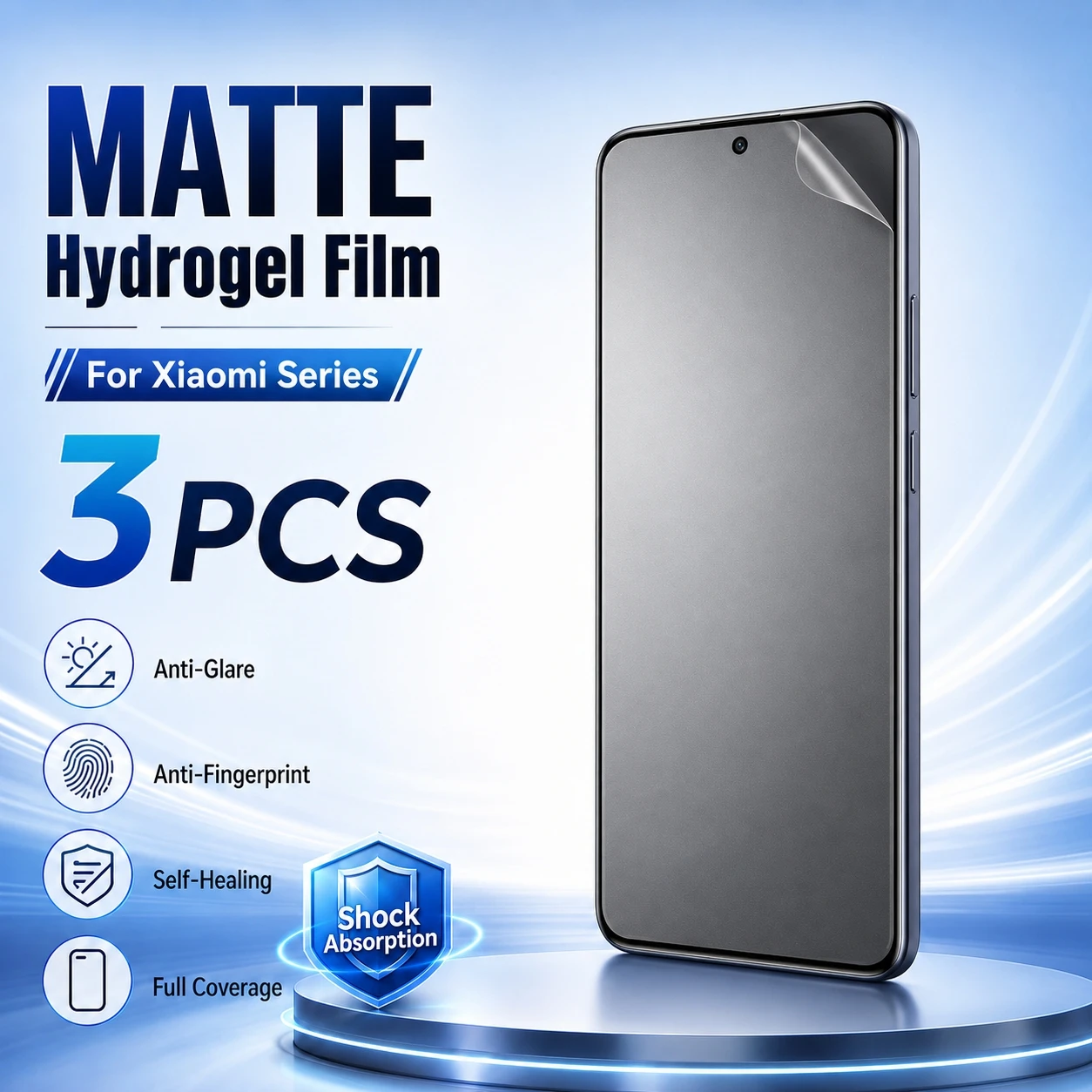 3PCS for Xiaomi 17Pro 17 Ultra 15 Ultra 15 14T Pro 13 13 Lite 12S Pro 12Lite 11X 10T Lite 9Pro Matte Hydrogel Film Anti Scratch
3PCS for Xiaomi 17Pro 17 Ultra 15 Ultra 15 14T Pro 13 13 Lite 12S Pro 12Lite 11X 10T Lite 9Pro Matte Hydrogel Film Anti Scratch