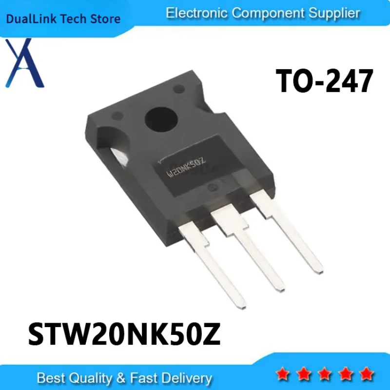 10PCS STW20NK50Z W20NK50Z W20NK50 20N50 TO-247 20A 500V 
10PCS STW20NK50Z W20NK50Z W20NK50 20N50 TO-247 20A 500V
