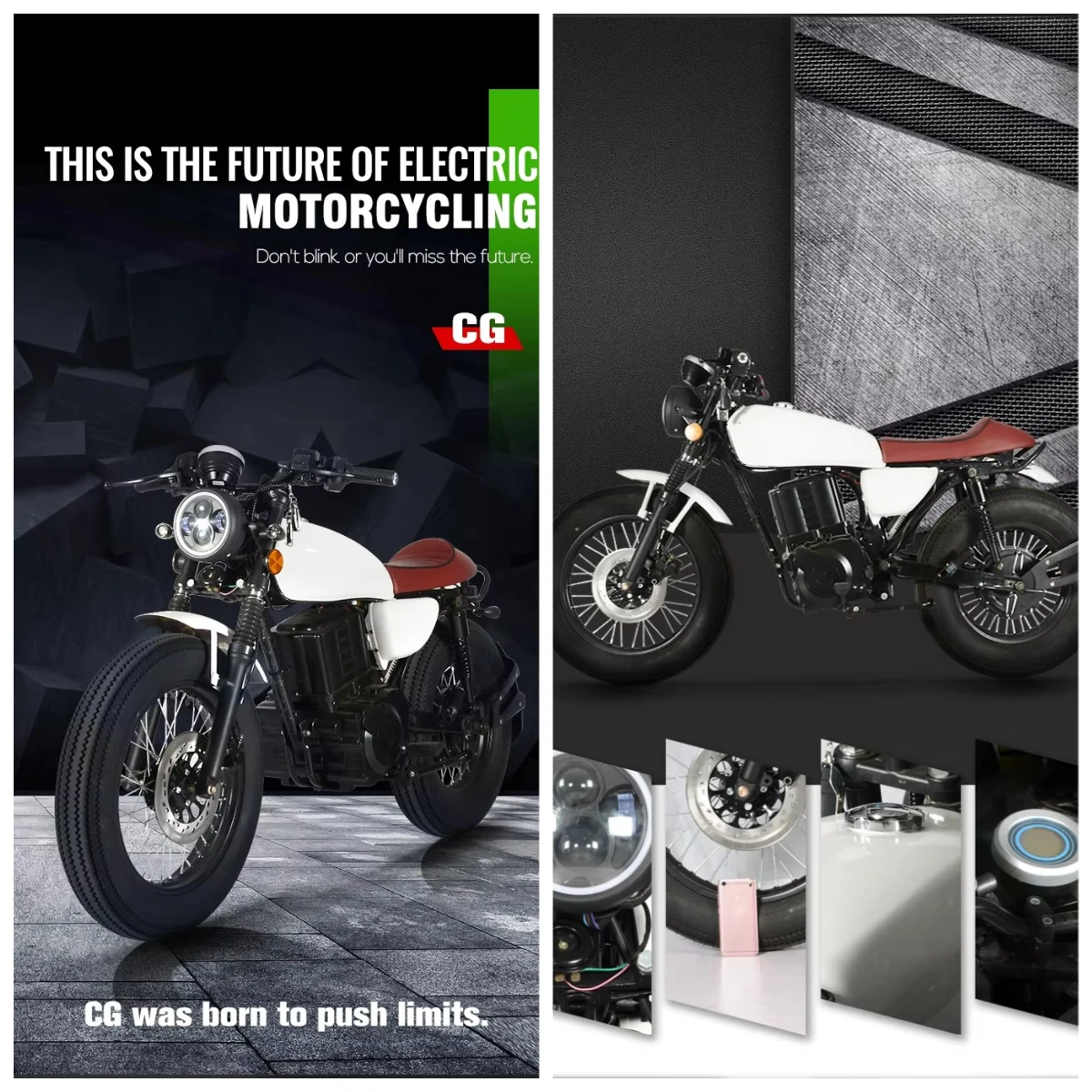 Krono Wild 72V Adult Electric Motorcycle 3000W Hub Motor 60-80KM Sport E Motorbike For City Riding
Krono Wild 72V Adult Electric Motorcycle 3000W Hub Motor 60-80KM Sport E Motorbike For City Riding