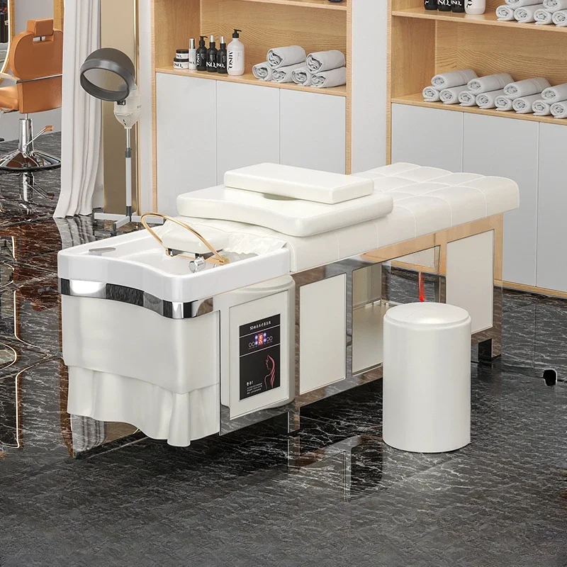 Water Therapy Shampoo Chair Hair Bed Chairs Stylist Comfortable Luxury Stretcher Spa Water Hoop Hairdressing Basin Cadeira
Water Therapy Shampoo Chair Hair Bed Chairs Stylist Comfortable Luxury Stretcher Spa Water Hoop Hairdressing Basin Cadeira