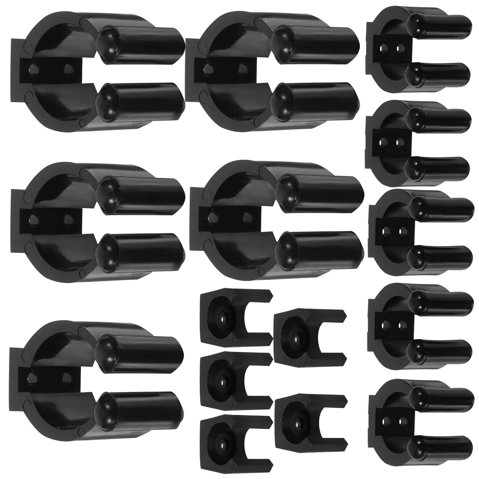 15Pcs Wall Mount Cue Clamp Compact Space Saving Pool Cue Holder Snooker Rod Fishing Rod Holder Secure Locking Mechanism
15Pcs Wall Mount Cue Clamp Compact Space Saving Pool Cue Holder Snooker Rod Fishing Rod Holder Secure Locking Mechanism