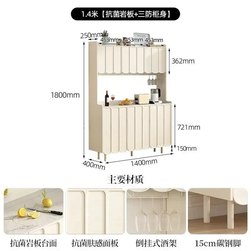 Шкаф-сервант в кремовом стиле, встроенный настенный высокий шкаф, кухонный настенный шкаф для маленькой квартиры
Шкаф-сервант в кремовом стиле, встроенный настенный высокий шкаф, кухонный настенный шкаф для маленькой квартиры