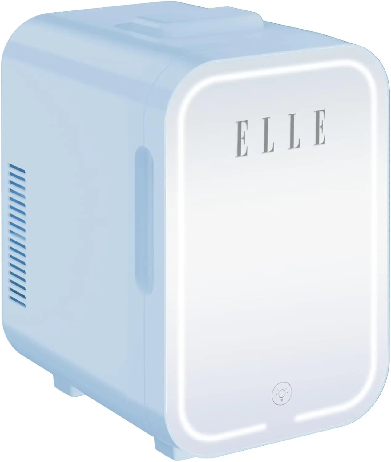 Mini Refrigerator 8L with LED Makeup Mirror, Cooler & Warmer for Skincare and Cosmetic Storage, Removable Shelf, Carrying Handle, AC/DC Power Options, Small Fridge for Bedroom, Car, Office, Blue
Mini Refrigerator 8L with LED Makeup Mirror, Cooler & Warmer for Skincare and Cosmetic Storage, Removable Shelf, Carrying Handle, AC/DC Power Options, Small Fridge for Bedroom, Car, Office, Blue