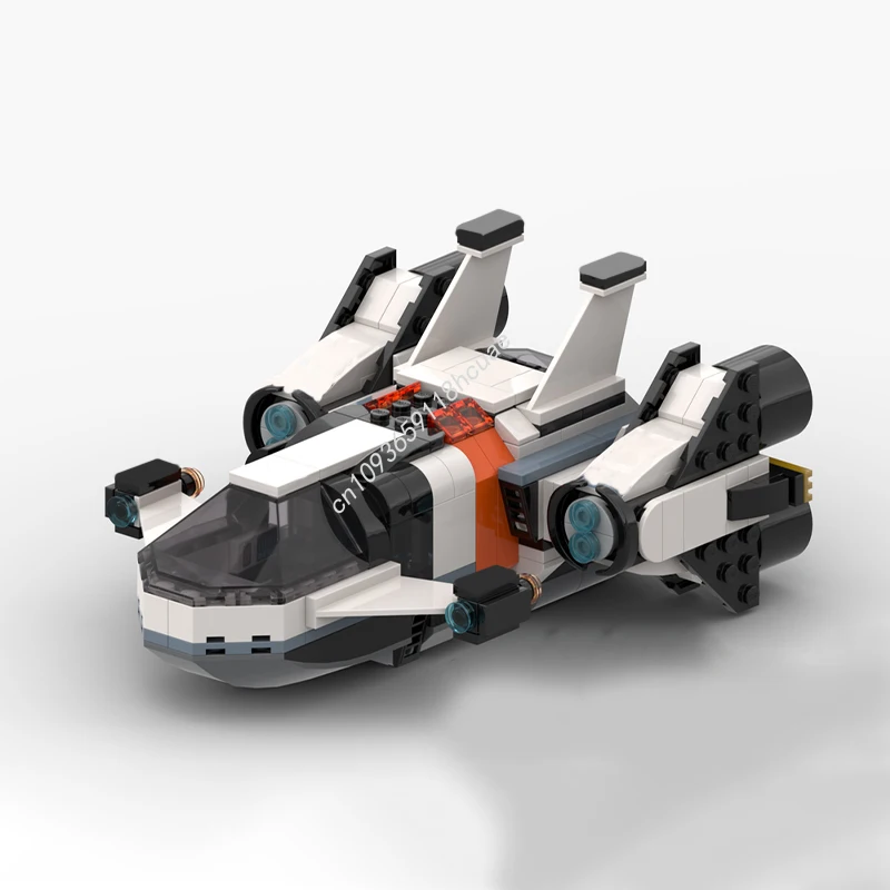 332 шт. MOC город космическое транспортное сосуд строительные блоки для взрослых коллекционер детская модель конструкция DIY Рождественская игрушка в подарок 
332 шт. MOC город космическое транспортное сосуд строительные блоки для взрослых коллекционер детская модель конструкция DIY Рождественская игрушка в подарок