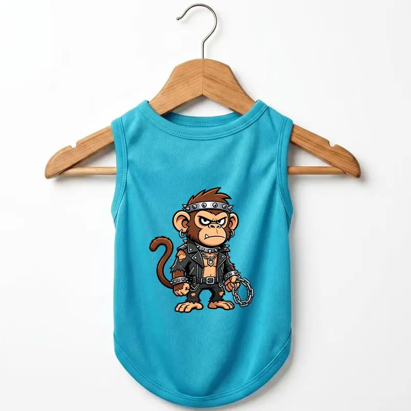 Cool Monkey Dog Shirt Summer Pet Apparel, Cute & Breathable Tank Top
Cool Monkey Dog Shirt Summer Pet Apparel, Cute & Breathable Tank Top