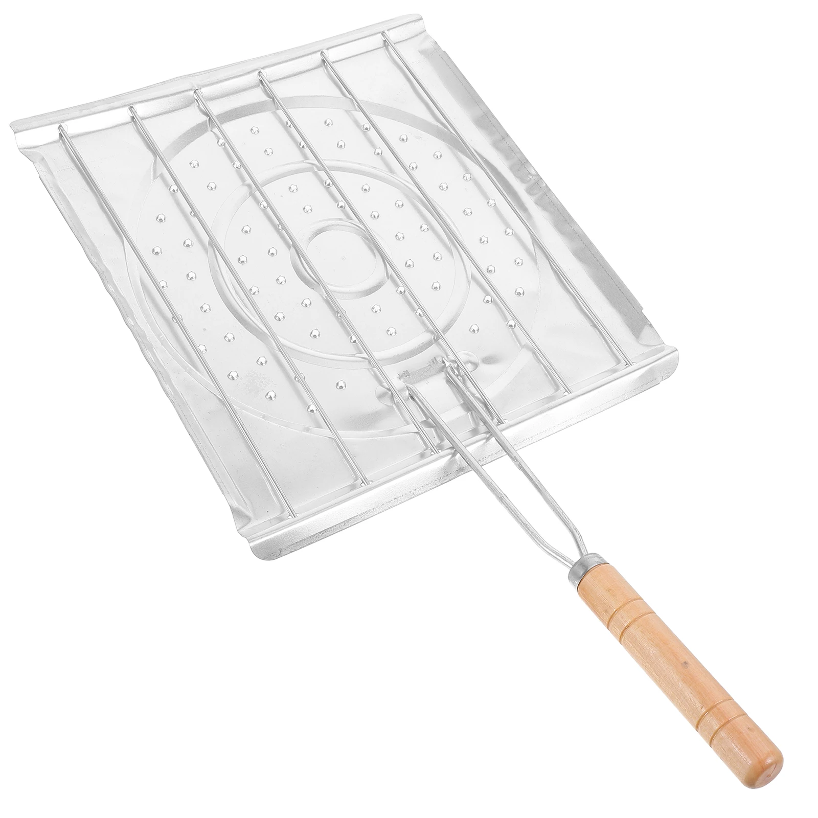 Foldable Toast Rack Camping Stove Grilling Rack Iron Wire Perforated Stovetop Toaster Tabletop Baking Grill Tray Corn Tortilla
Foldable Toast Rack Camping Stove Grilling Rack Iron Wire Perforated Stovetop Toaster Tabletop Baking Grill Tray Corn Tortilla