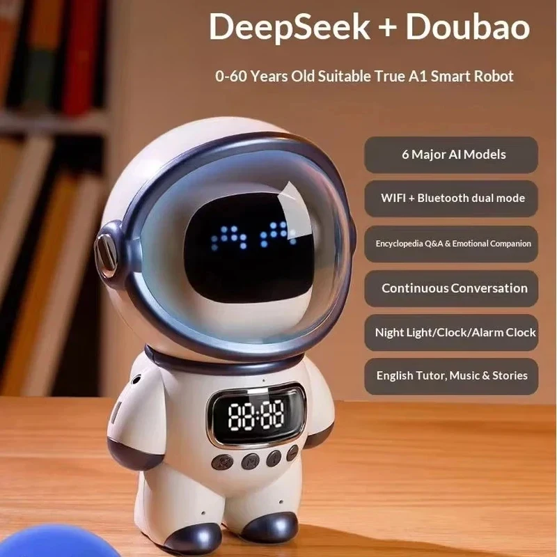 Hot Ai Chat Robot 6 Ai Model Wifi Bluetooth Dual-Mode Desktop Companion Nightlight Alarm Clock Smart Office Assistant New
Hot Ai Chat Robot 6 Ai Model Wifi Bluetooth Dual-Mode Desktop Companion Nightlight Alarm Clock Smart Office Assistant New