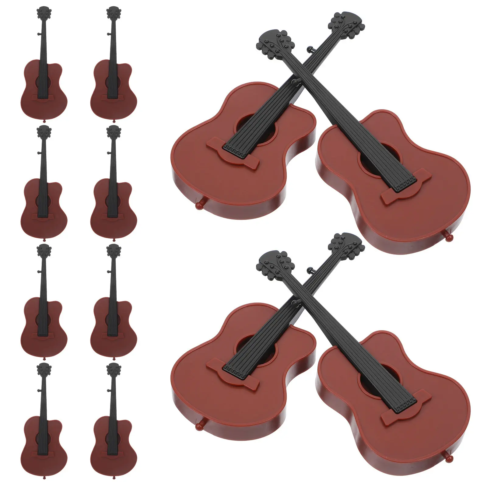 Набор из 12 миниатюрных гитар для декора кукольного домика, крошечные музыкальные инструменты, электрогитары из смолы, украшения для дома
Набор из 12 миниатюрных гитар для декора кукольного домика, крошечные музыкальные инструменты, электрогитары из смолы, украшения для дома