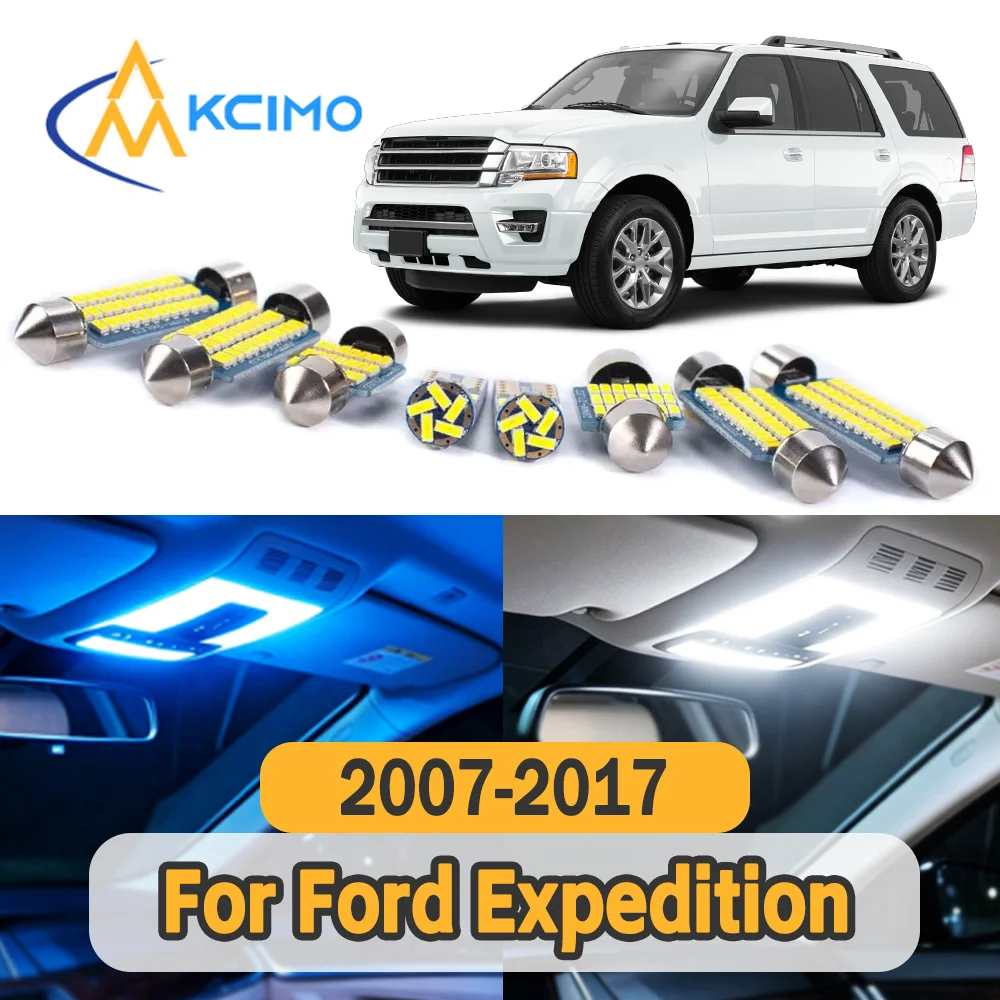 Long Service Life Car Indoor Lamp Bulbs Stable Illumination Power Saving LED Light Replacement for Ford Expedition 2007-2017
Long Service Life Car Indoor Lamp Bulbs Stable Illumination Power Saving LED Light Replacement for Ford Expedition 2007-2017