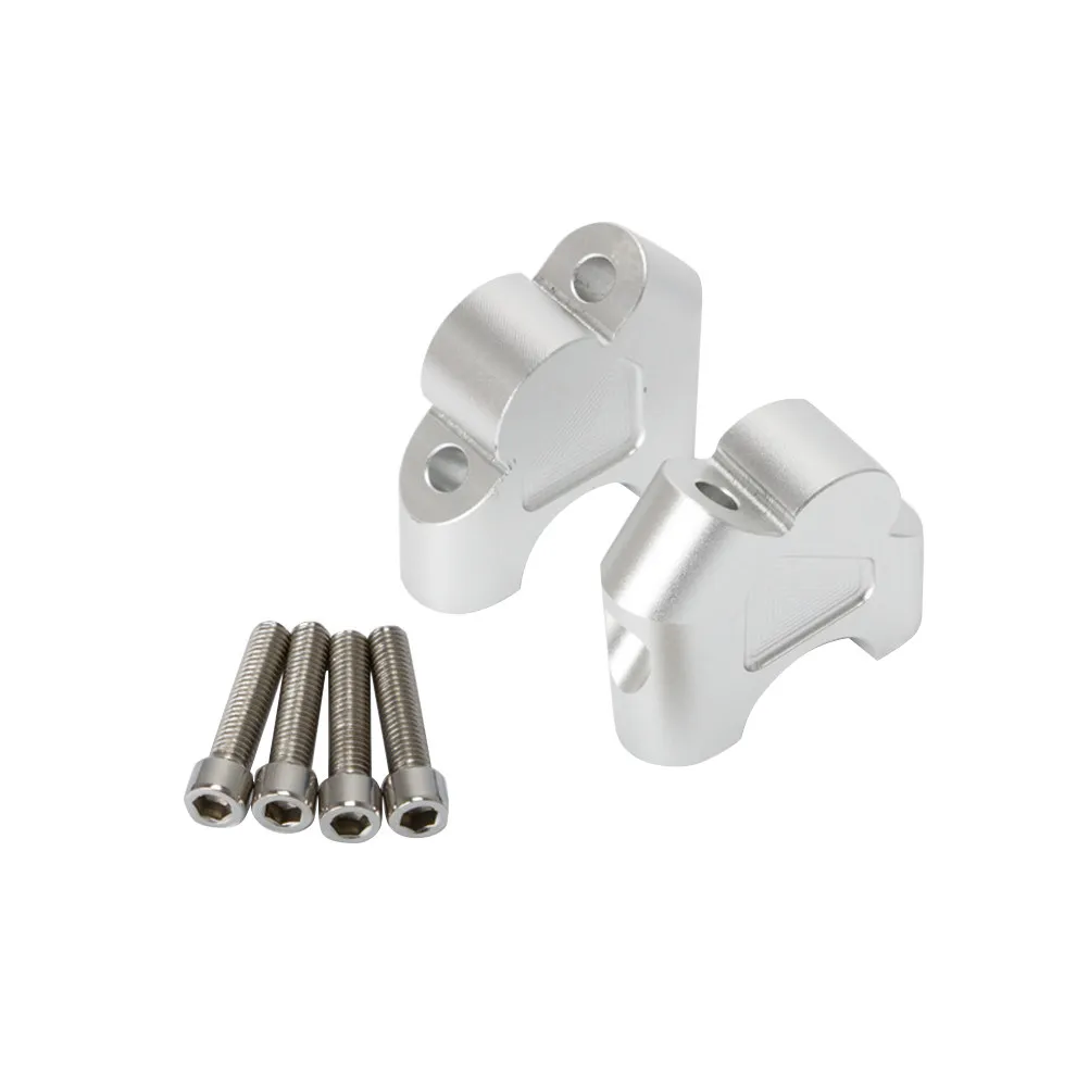 1Pair Cnc Aluminum Motorcycle Handlebar Riser 2 Inch Pivoting Clamp for 22mm Fat Handlebars Silver Handlebar Riser
1Pair Cnc Aluminum Motorcycle Handlebar Riser 2 Inch Pivoting Clamp for 22mm Fat Handlebars Silver Handlebar Riser