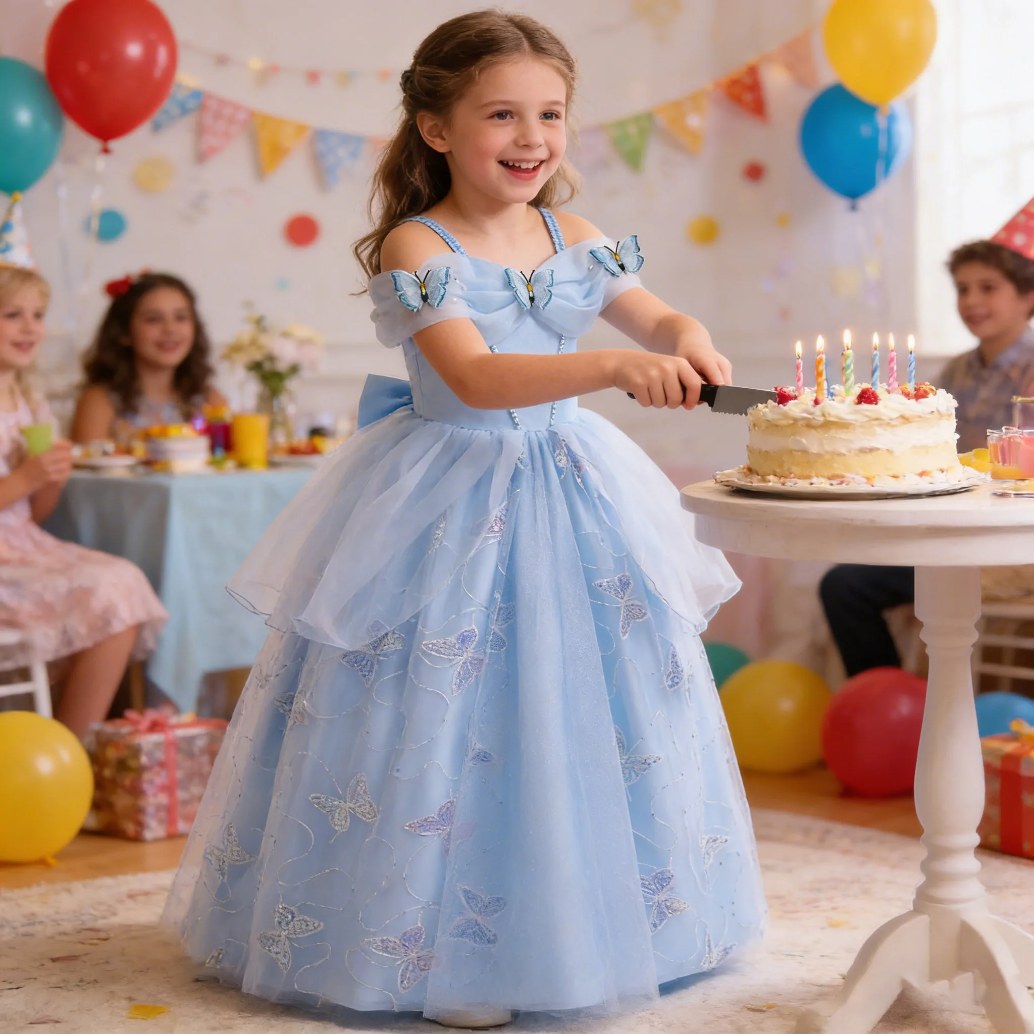 Платье феи принцессы для девочек, костюм сказки Ciderela, нарядное элегантное платье королевы для косплея, 2026, карнавальное бальное платье для дня рождения
Платье феи принцессы для девочек, костюм сказки Ciderela, нарядное элегантное платье королевы для косплея, 2026, карнавальное бальное платье для дня рождения