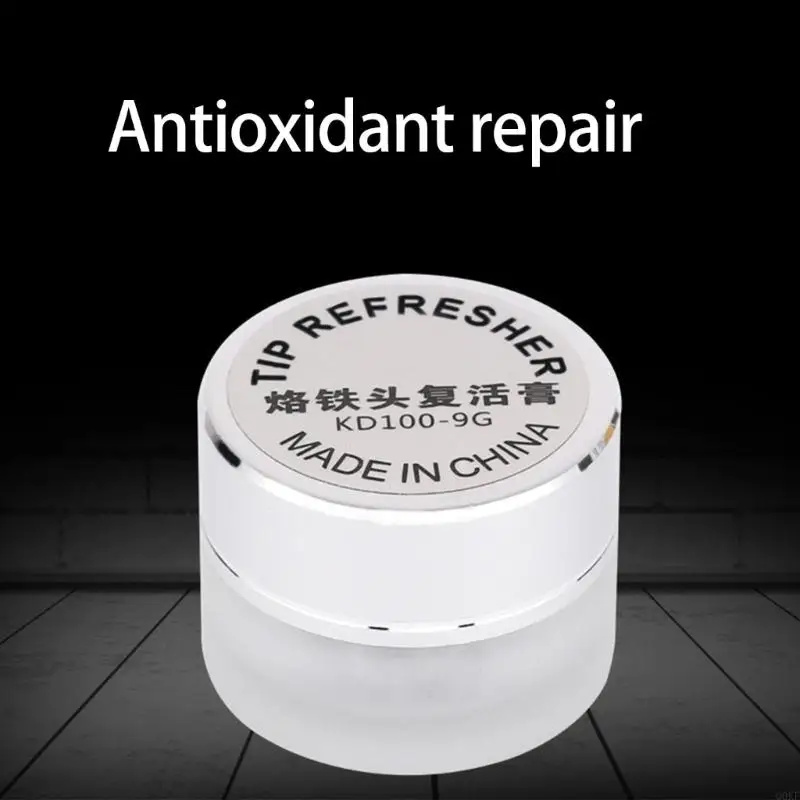 Tip Tinner 9g Rapid Re-Tinning & Oxidation Removal for Soldering Iron Tip Tinner Oxides Remover Cleaner
Tip Tinner 9g Rapid Re-Tinning & Oxidation Removal for Soldering Iron Tip Tinner Oxides Remover Cleaner