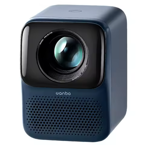 WANBO 새로운 T2 Max 프로젝터 1080p 풀 HD 안드로이드 9.0 미니 Wifi 자동 초점 450Ansi 휴대용 프로젝터 HIFI 사운드 홈 야외