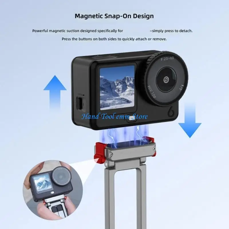 H37F Quick Detach Mini Tripods for ACTION 6 Cameras Multiple Shoots Mode And Secure
H37F Quick Detach Mini Tripods for ACTION 6 Cameras Multiple Shoots Mode And Secure