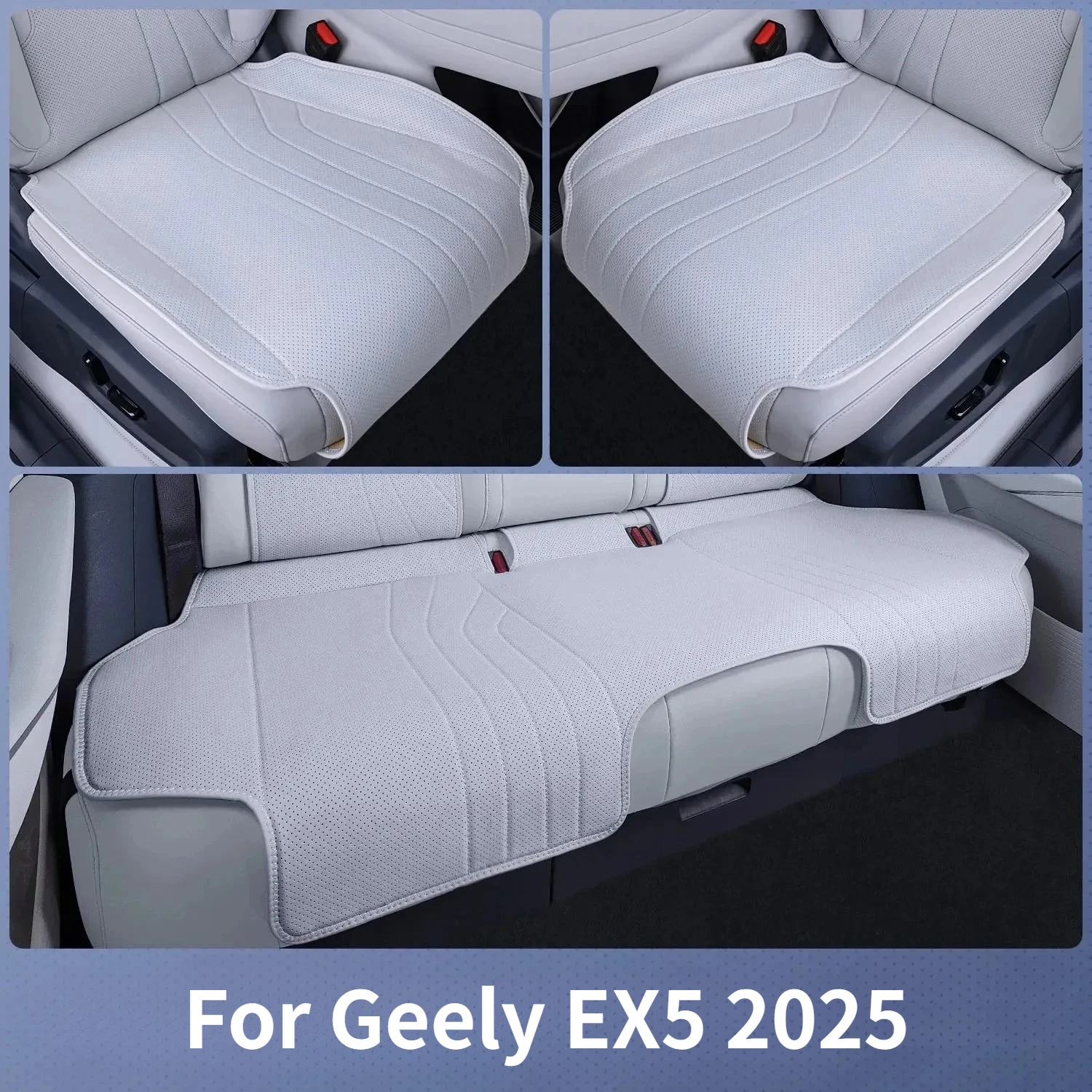 For Geely EX5 2025 Car Seat Cover All Seasons Universal Full Wrap Cushion Leather Breathable Perforated Seat Cover Accessories
For Geely EX5 2025 Car Seat Cover All Seasons Universal Full Wrap Cushion Leather Breathable Perforated Seat Cover Accessories