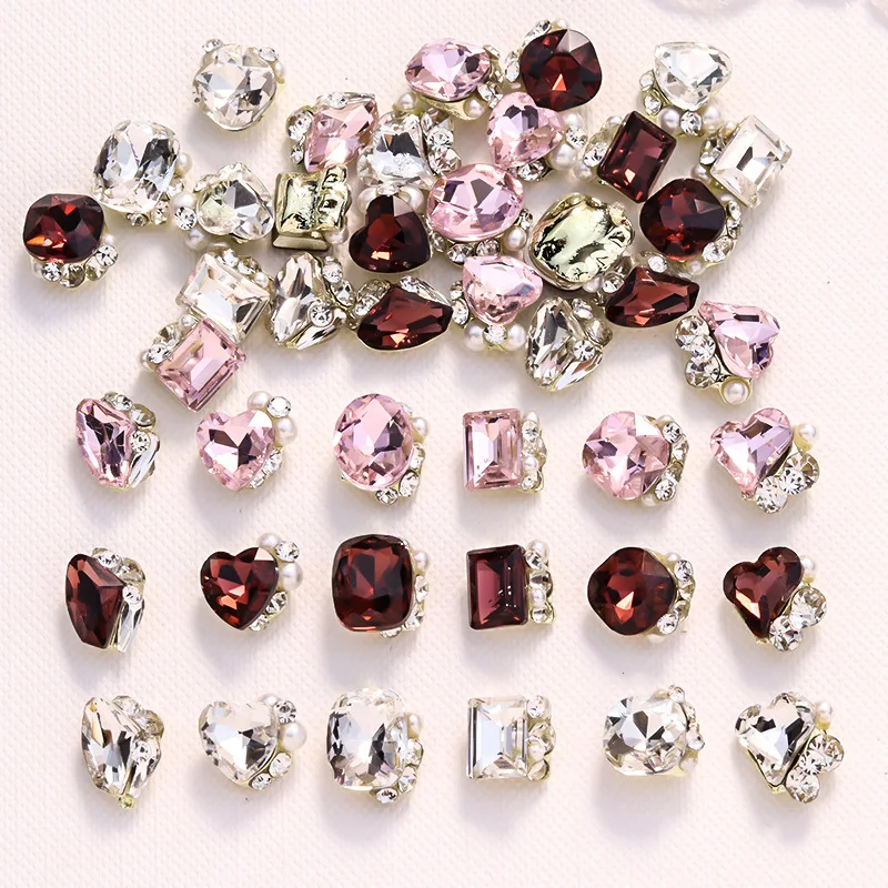 10PCS 3D Luxury Pile Diamond Nail Art Decorstion Rhinestones Charms Gems Pearl Manicure Parts Nail Tech Supplies Accessories
10PCS 3D Luxury Pile Diamond Nail Art Decorstion Rhinestones Charms Gems Pearl Manicure Parts Nail Tech Supplies Accessories
