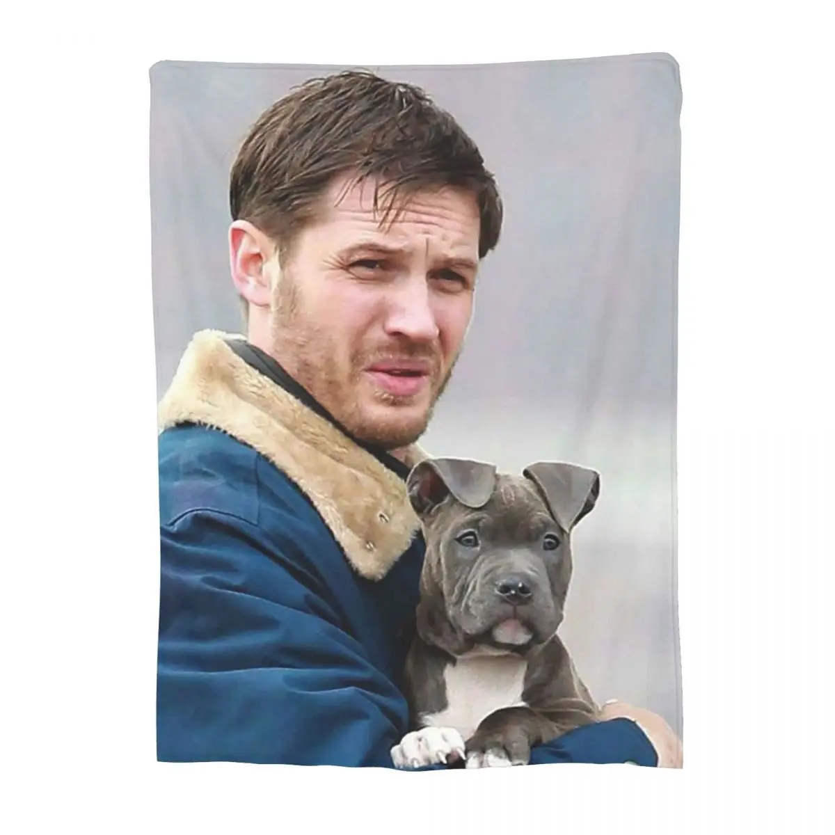Tom Hardy With Dogs Blankets Soft Warm Flannel Throw Blanket Bedding for Bed Living room Picnic Travel Home Sofa
Tom Hardy With Dogs Blankets Soft Warm Flannel Throw Blanket Bedding for Bed Living room Picnic Travel Home Sofa