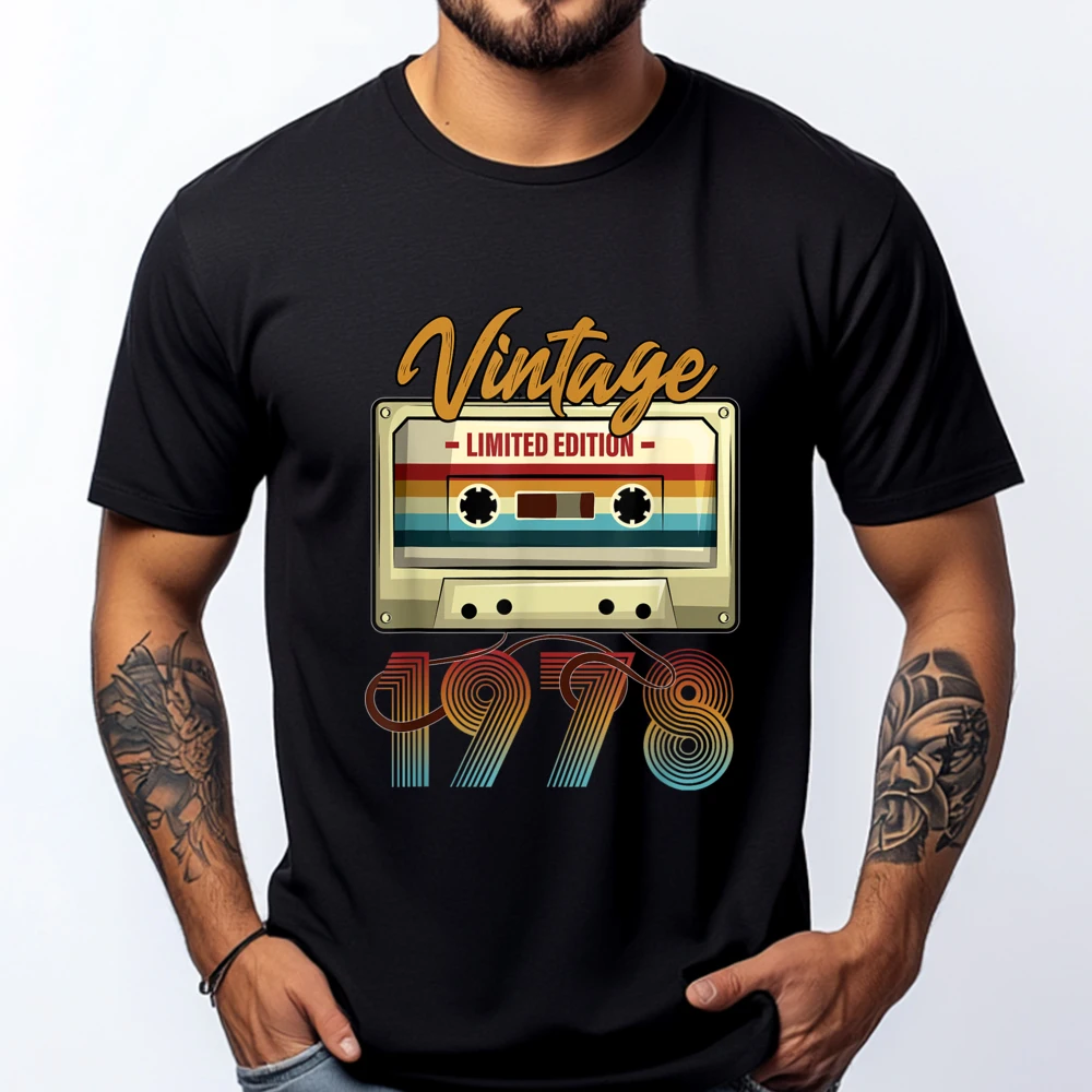 Vintage 1978 46th Birthday Cassette Tape For Women B Day Big And Tall T Shirts T Shirt Geek Graphic Shirts
Vintage 1978 46th Birthday Cassette Tape For Women B Day Big And Tall T Shirts T Shirt Geek Graphic Shirts