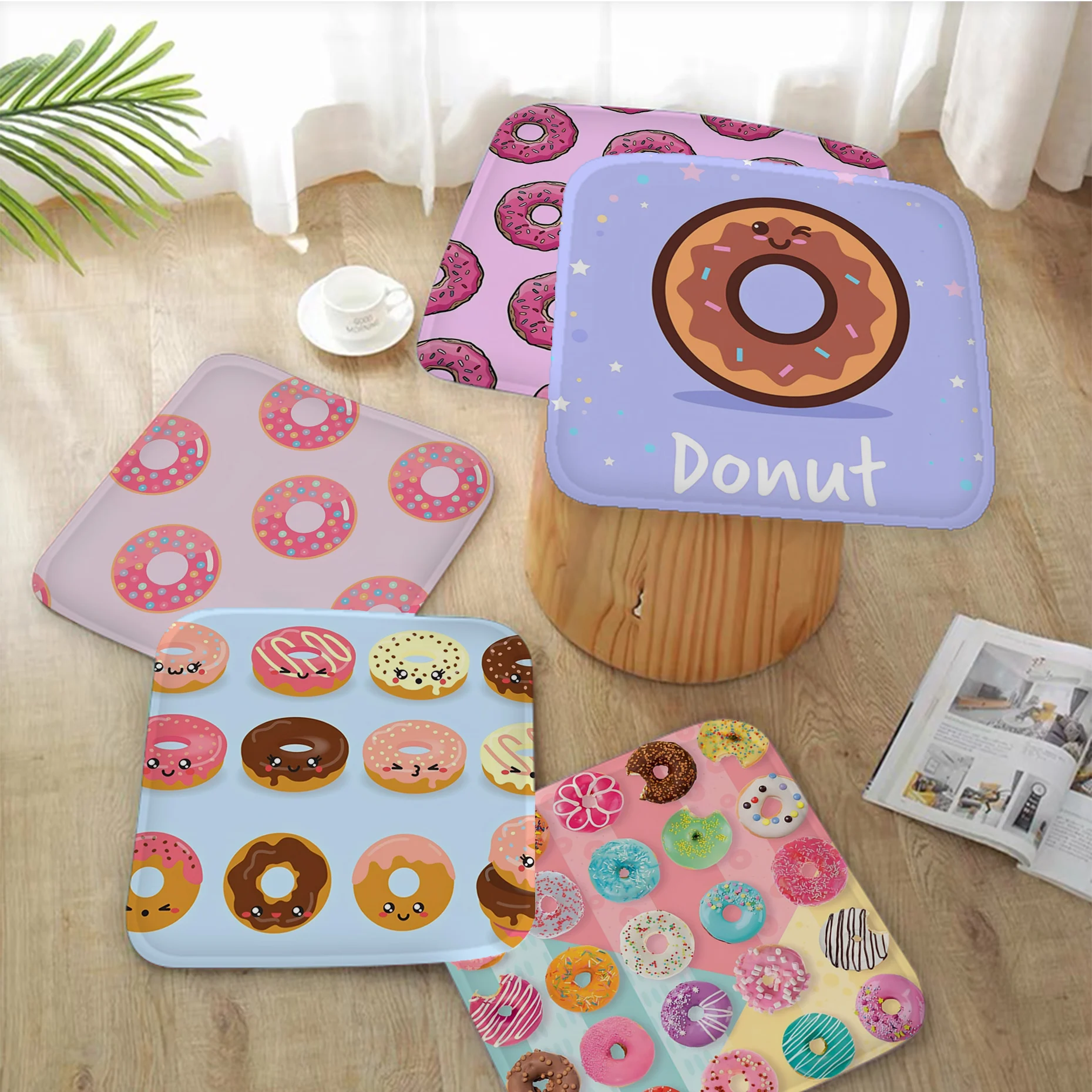 Cute Donut Cushion Mat Modern Minimalist Style Sofa Mat Dining Room Table Chair Cushions Unisex Fashion Anti-slip Cushion Pads
Cute Donut Cushion Mat Modern Minimalist Style Sofa Mat Dining Room Table Chair Cushions Unisex Fashion Anti-slip Cushion Pads