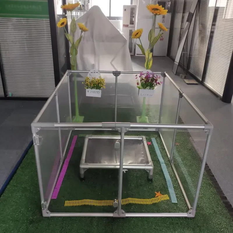 Acrylic Transparent Folding Easy-to-wear Pet Fence for Indoor Portable Dog Playpen
Acrylic Transparent Folding Easy-to-wear Pet Fence for Indoor Portable Dog Playpen