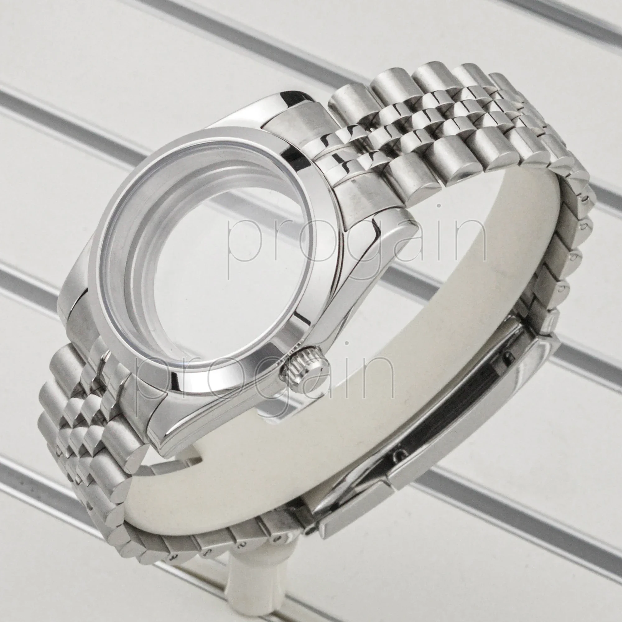 41mm Stainless Steel case&bracelet For Datejust NH35 Case Sapphire Glass jubilee/Oyster Strap10ATM Waterproof fit NH36 Movement
41mm Stainless Steel case&bracelet For Datejust NH35 Case Sapphire Glass jubilee/Oyster Strap10ATM Waterproof fit NH36 Movement