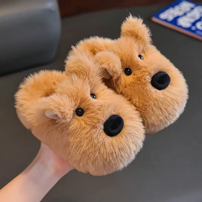 Детские зимние новые милые хлопковые тапочки с героями мультфильмов Baotou для мальчиков и девочек, нескользящие домашние теплые нечеткие тапочки на мягкой подошве
Детские зимние новые милые хлопковые тапочки с героями мультфильмов Baotou для мальчиков и девочек, нескользящие домашние теплые нечеткие тапочки на мягкой подошве