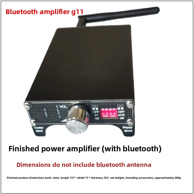 Audiophile-grade hi-fi bluetooth multifunctional stereo amplifier with imported tpa3221 chip – high fidelity, compact size
Audiophile-grade hi-fi bluetooth multifunctional stereo amplifier with imported tpa3221 chip – high fidelity, compact size