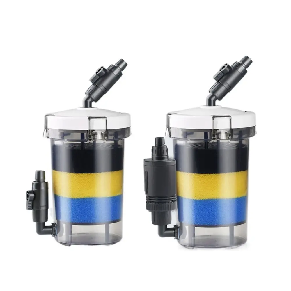 6W Pre-Filter Fish Tank Filter Transparent Ultra-quiet Fish Tank Filter Barrel with Filter Cotton Pre Filter Bucket
6W Pre-Filter Fish Tank Filter Transparent Ultra-quiet Fish Tank Filter Barrel with Filter Cotton Pre Filter Bucket