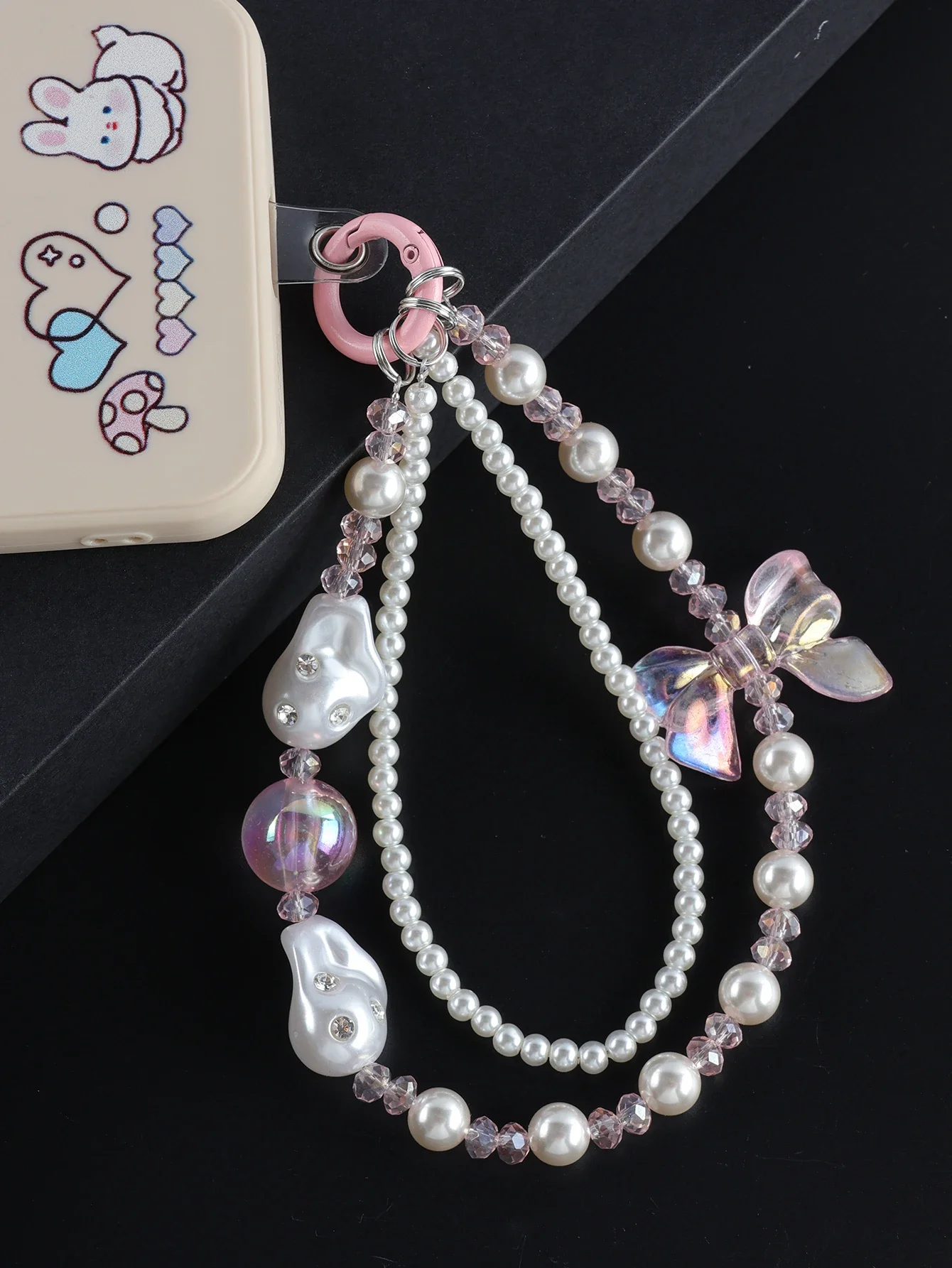 2025 New pearl bow mobile phone chain crystal ins style sweet keychain universal lanyard women's gift
2025 New pearl bow mobile phone chain crystal ins style sweet keychain universal lanyard women's gift