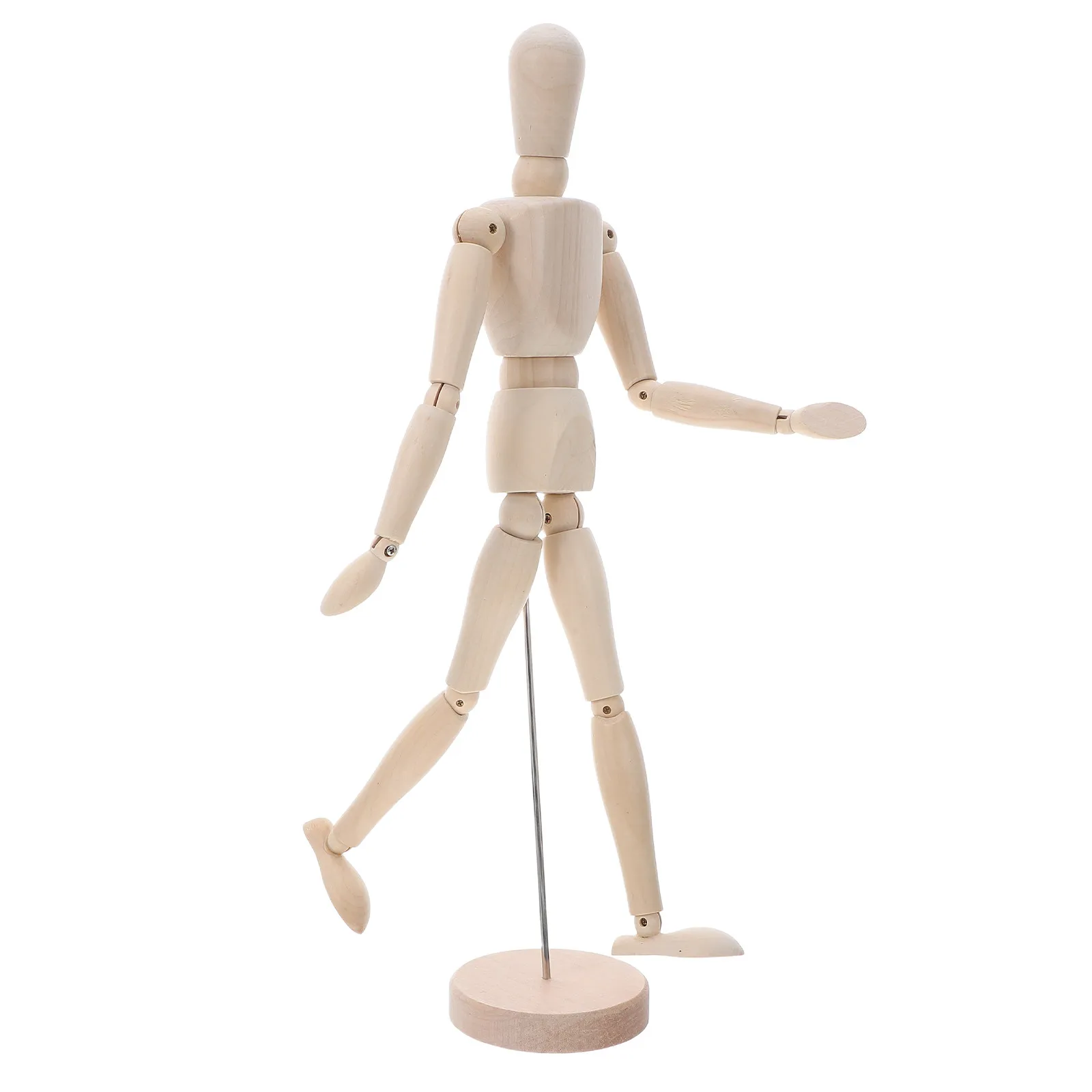 16 Inch Wooden Articulated Human Figure Mannequin for Artists Sketching Drawing Painting Poseable Flexible Joints Educational
16 Inch Wooden Articulated Human Figure Mannequin for Artists Sketching Drawing Painting Poseable Flexible Joints Educational