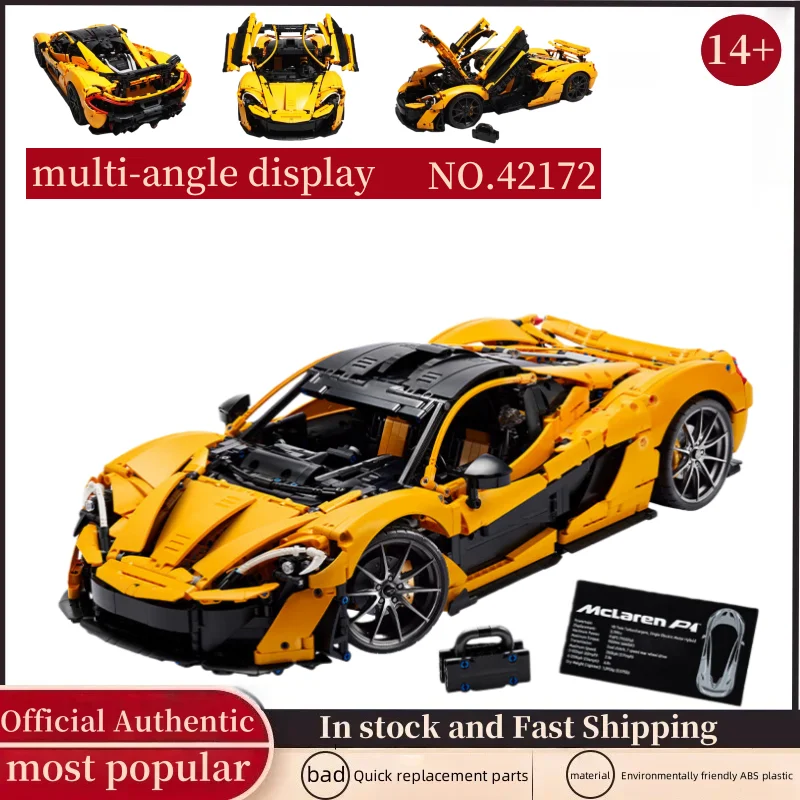 В НАЛИЧИИ, новинка, совместимая с MOC, хит продаж, суперкар 1:8, 42172, McLaren P1, строительные блоки, детская игрушка, подарок на день рождения
В НАЛИЧИИ, новинка, совместимая с MOC, хит продаж, суперкар 1:8, 42172, McLaren P1, строительные блоки, детская игрушка, подарок на день рождения