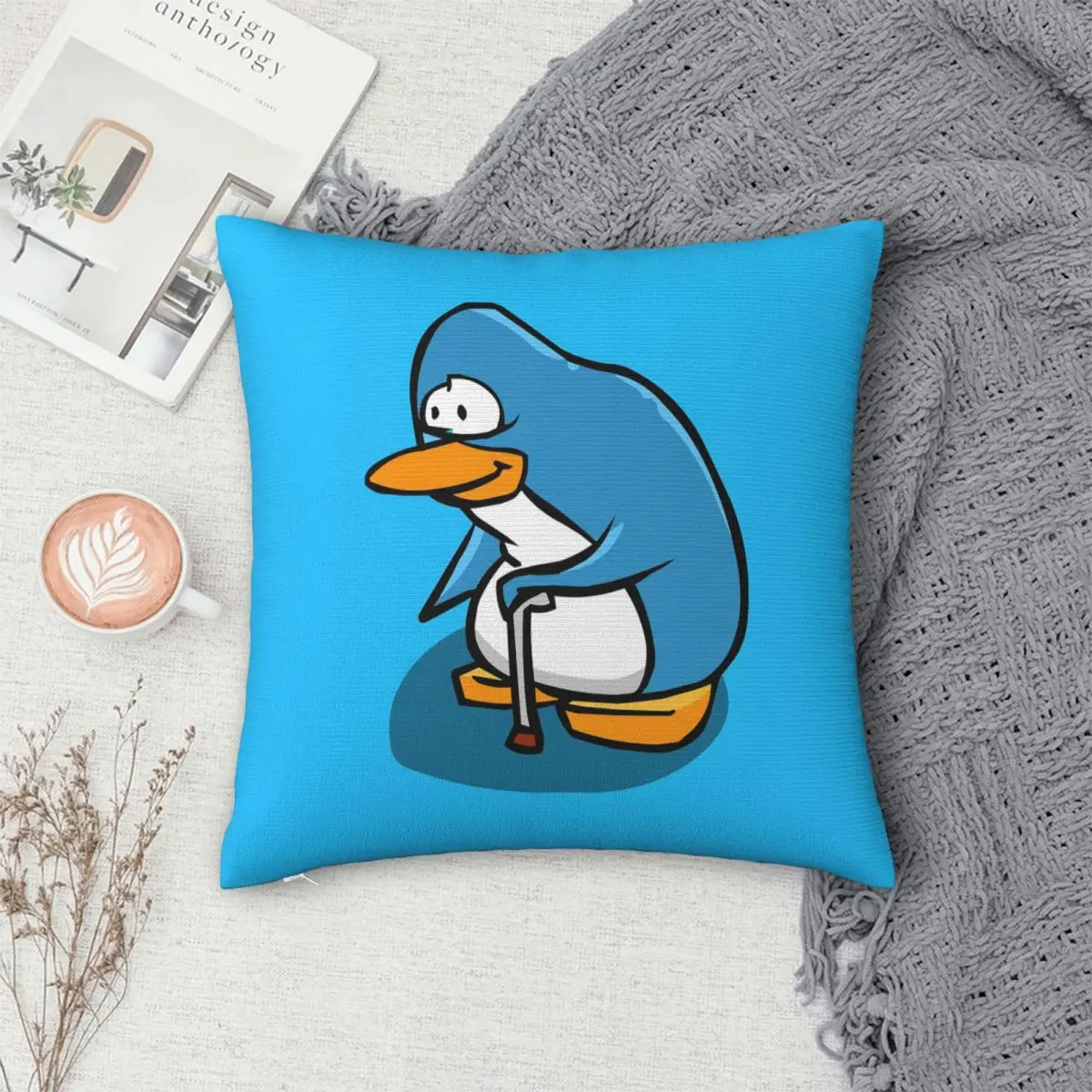Old Club Penguin Meme Square Pillowcase Cushion Cover Pillow Case Throw Pillow Cover for Home Bedroom Car
Old Club Penguin Meme Square Pillowcase Cushion Cover Pillow Case Throw Pillow Cover for Home Bedroom Car