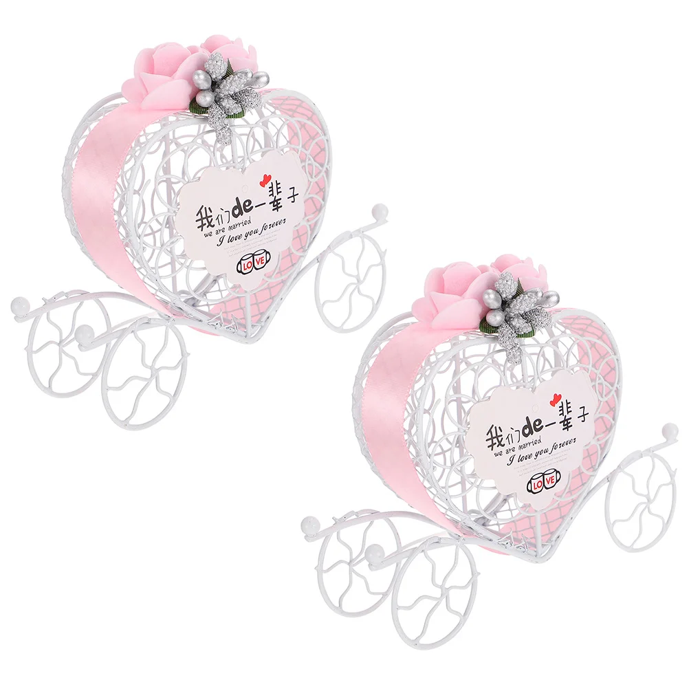 2Pcs Heart Shaped Carriage Metal Candy Boxes Wedding Party Chocolate Containers Sweets Packaging Storage Tinplate Gifts Snacks
2Pcs Heart Shaped Carriage Metal Candy Boxes Wedding Party Chocolate Containers Sweets Packaging Storage Tinplate Gifts Snacks