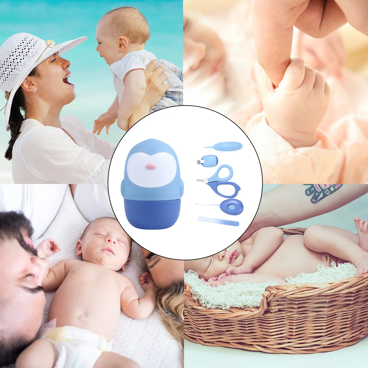 1 комплект, детский маникюрный набор для ногтей, машинка для стрижки ножниц, светодиодная ложка для ушей, пинцет, набор для ухода за малышей, набор для ухода за ребенком
1 комплект, детский маникюрный набор для ногтей, машинка для стрижки ножниц, светодиодная ложка для ушей, пинцет, набор для ухода за малышей, набор для ухода за ребенком